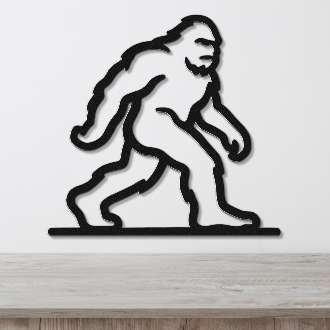 Bigfoot Metal Wall Art