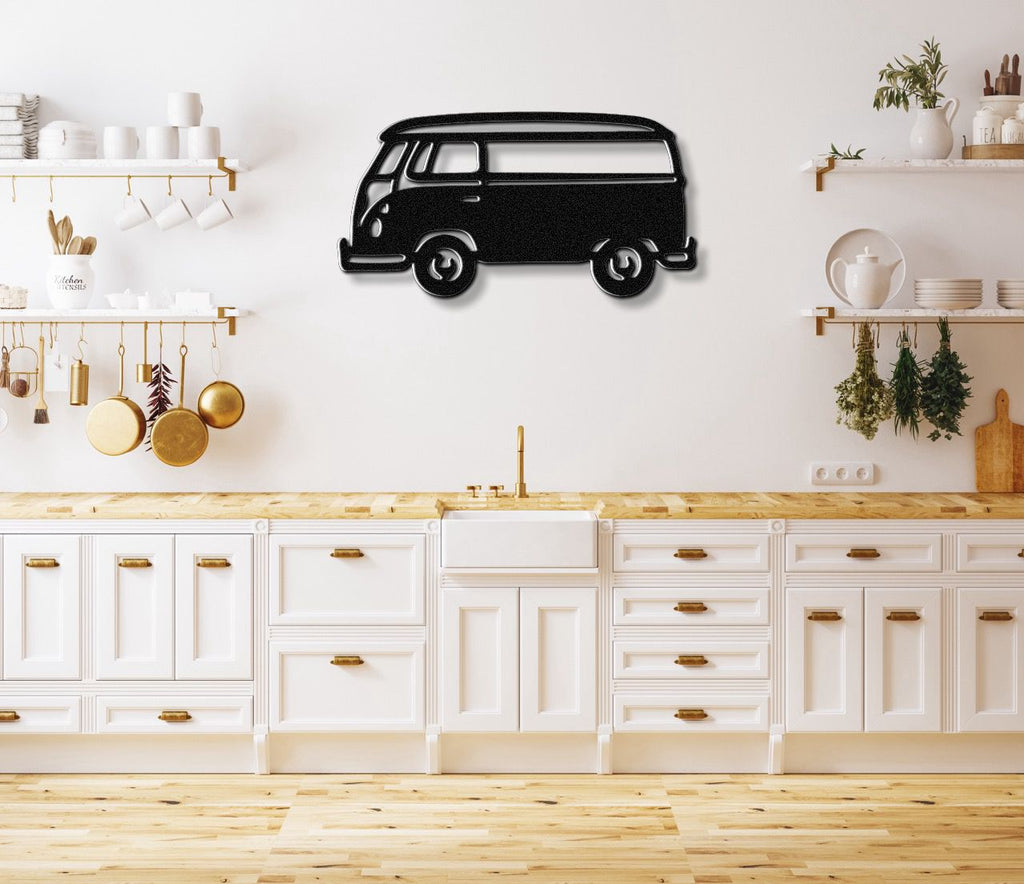 Vintage Van Metal Wall Art