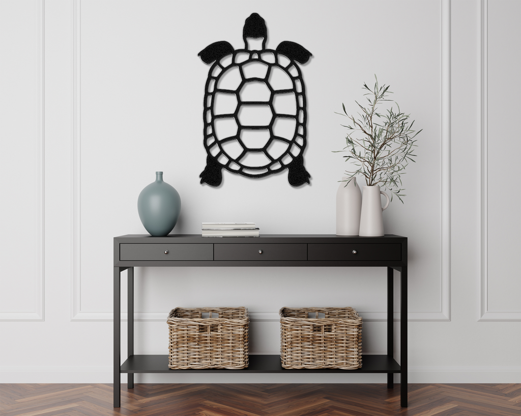 Tortoise Metal Wall Art