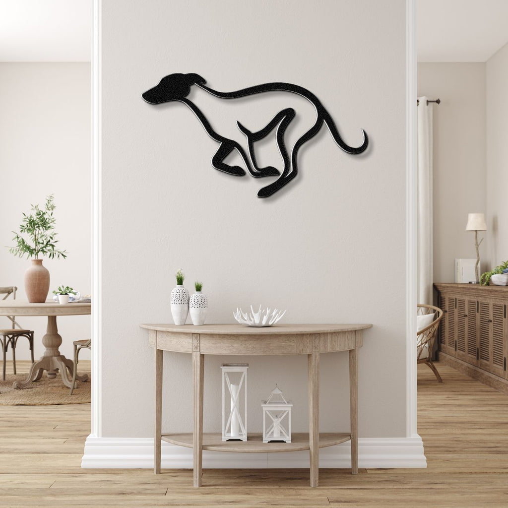 Greyhound Metal Wall Art
