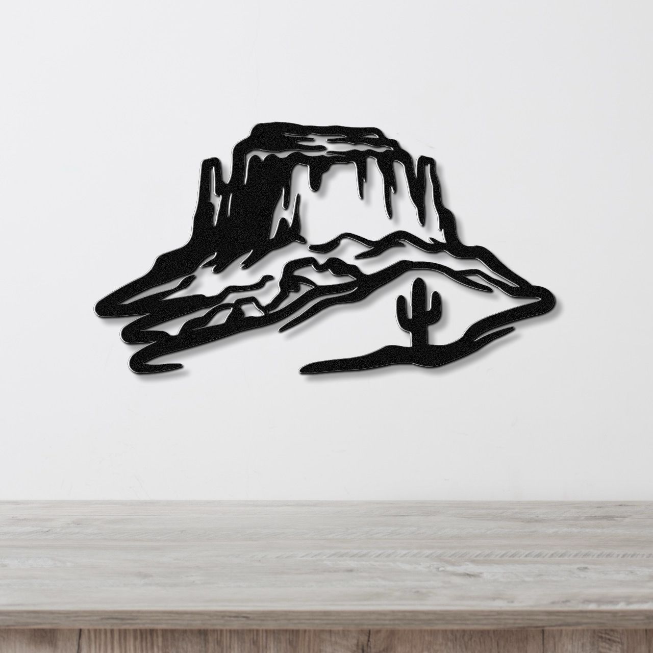 Desert Mesa Metal Wall Art