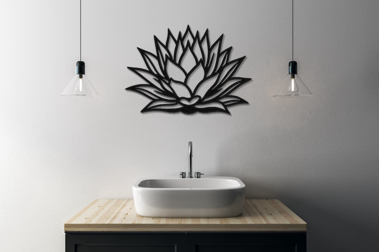 Agave Metal Wall Art