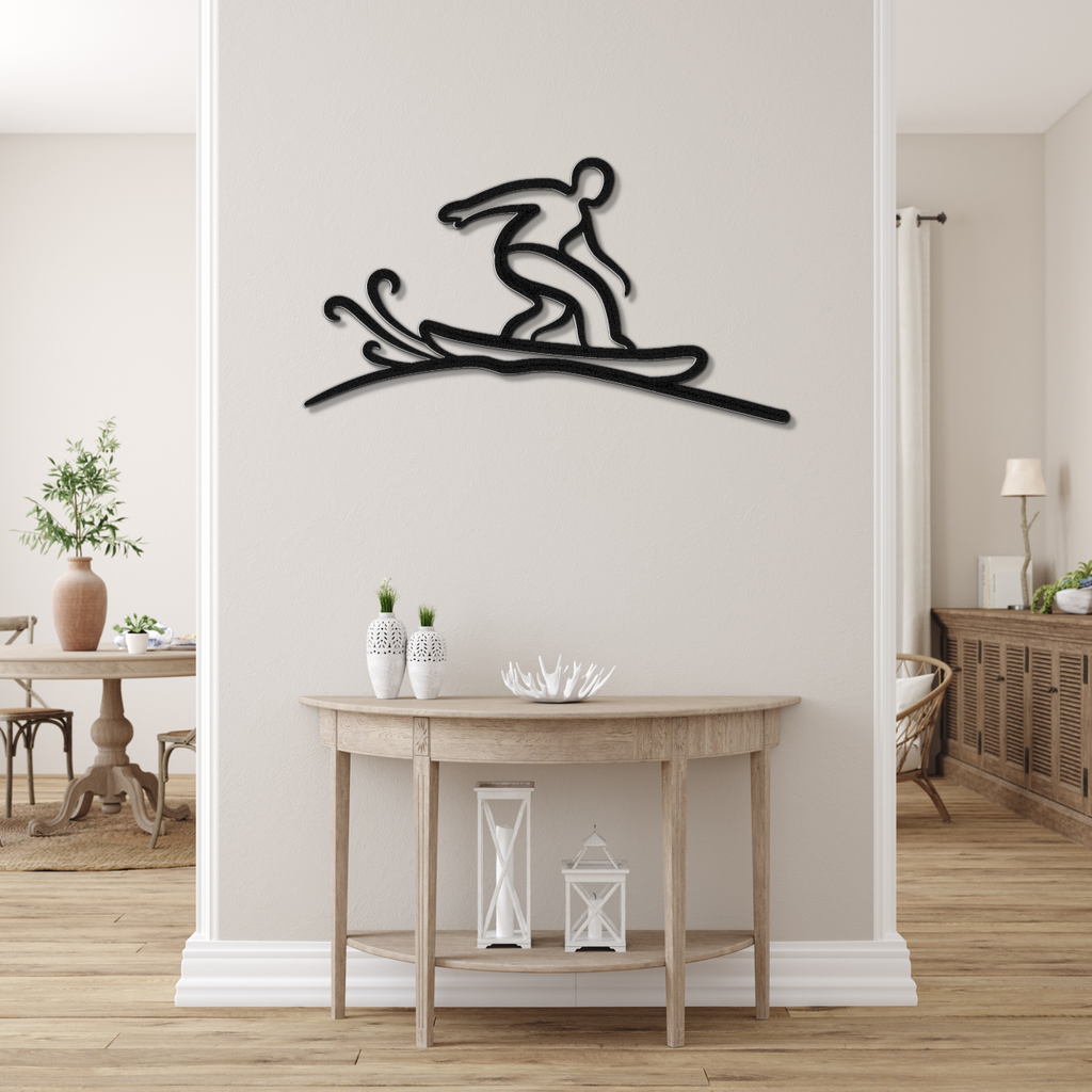 Snowboarding Metal Wall Art