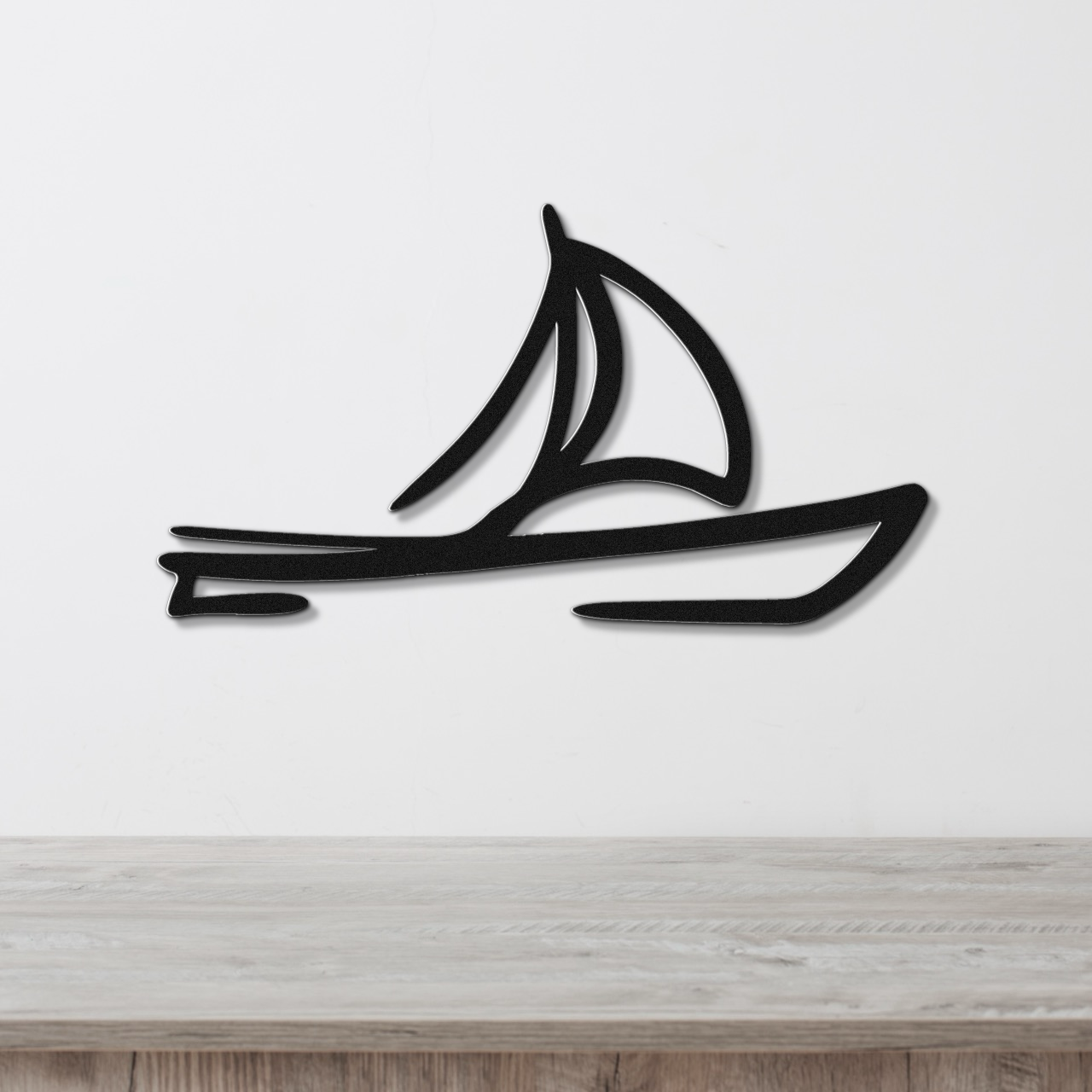 Sailboat Metal Wall Art
