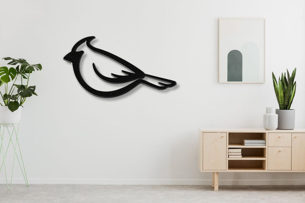 Cardinal Metal Wall Art