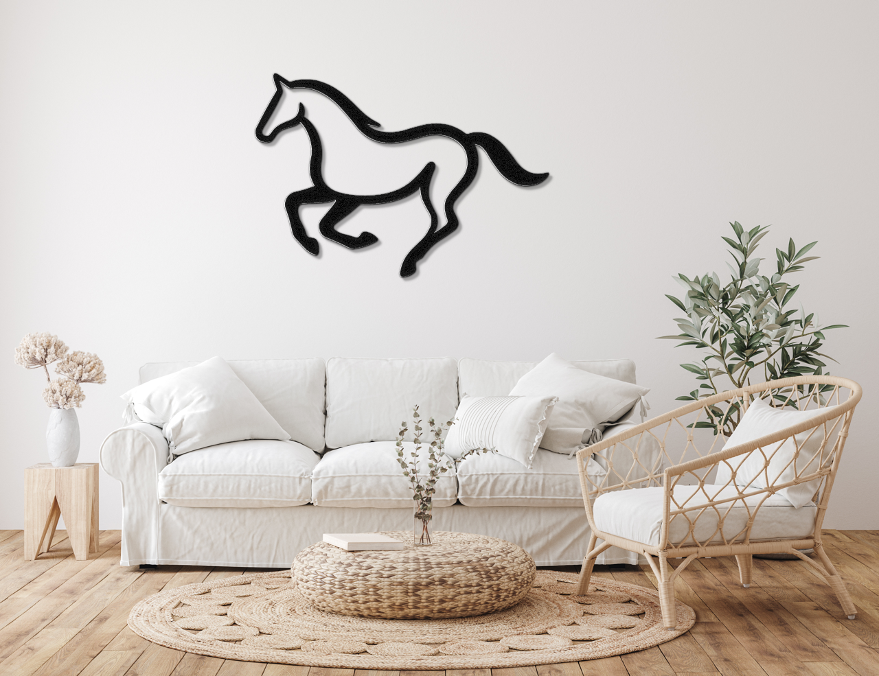 Horse Metal Wall Art