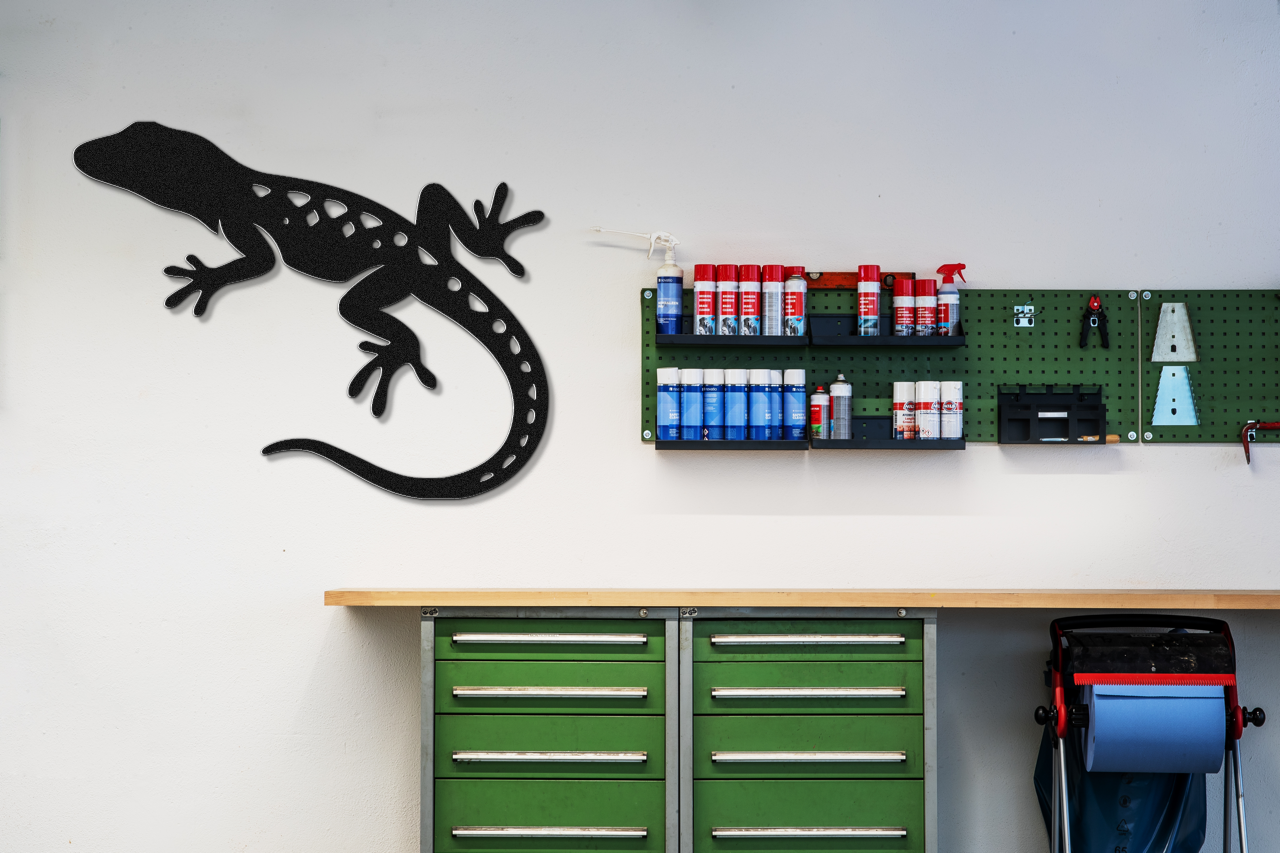 Lizard Metal Wall Art
