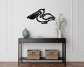 Pelican Metal Wall Art