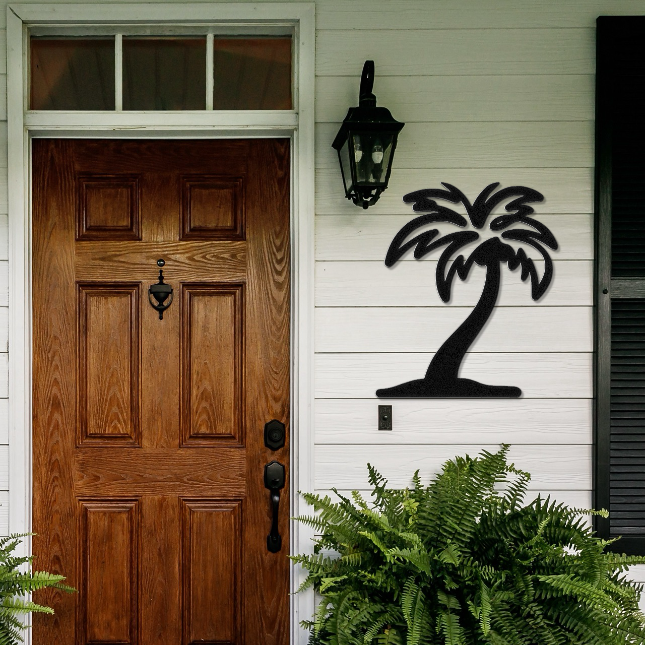 Palm Tree Metal Wall Art