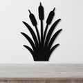 Cattail Metal Wall Art