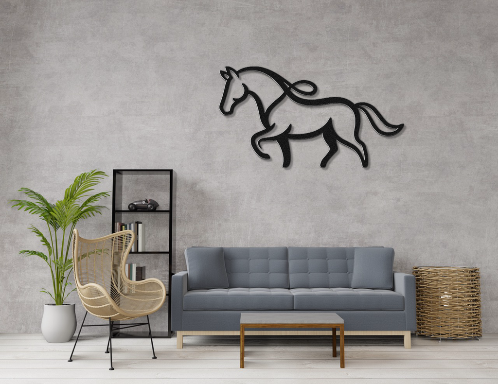 Horse Metal Wall Art