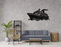 Cruise Ship Metal Wall Art