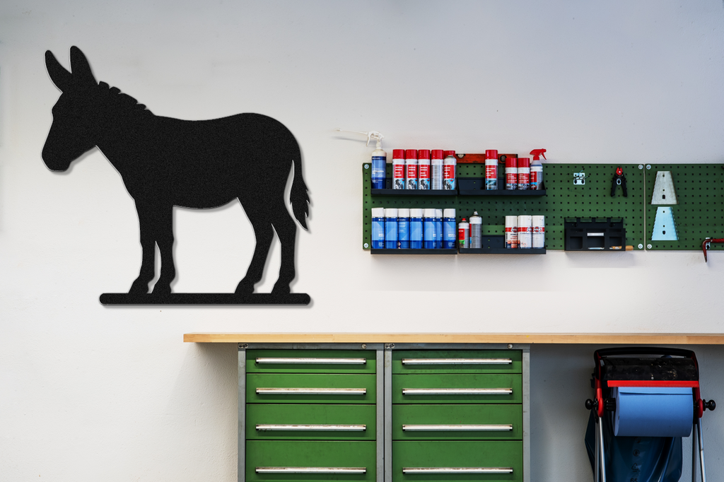 Burro Metal Wall Art