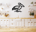 Pelican Metal Wall Art