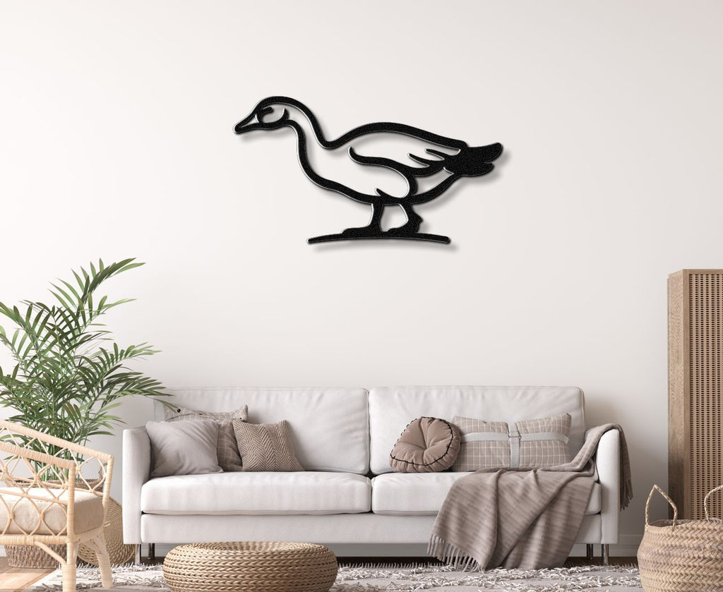 Goose Metal Wall Art
