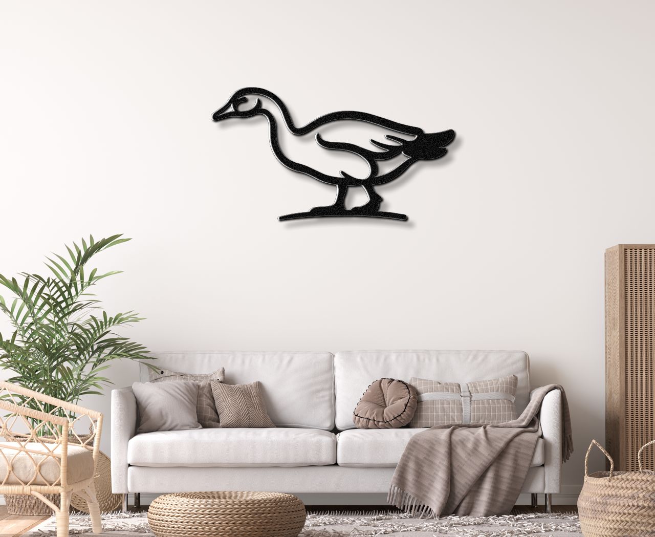 Goose Metal Wall Art
