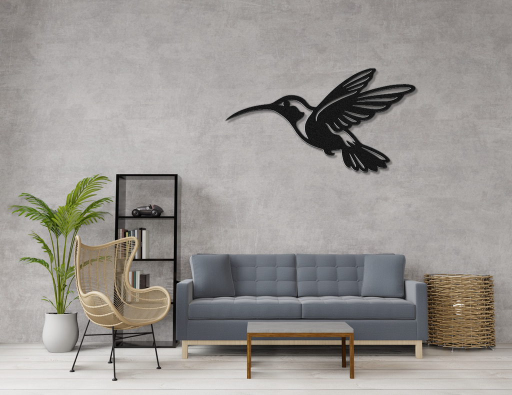 Hummingbird Metal Wall Art