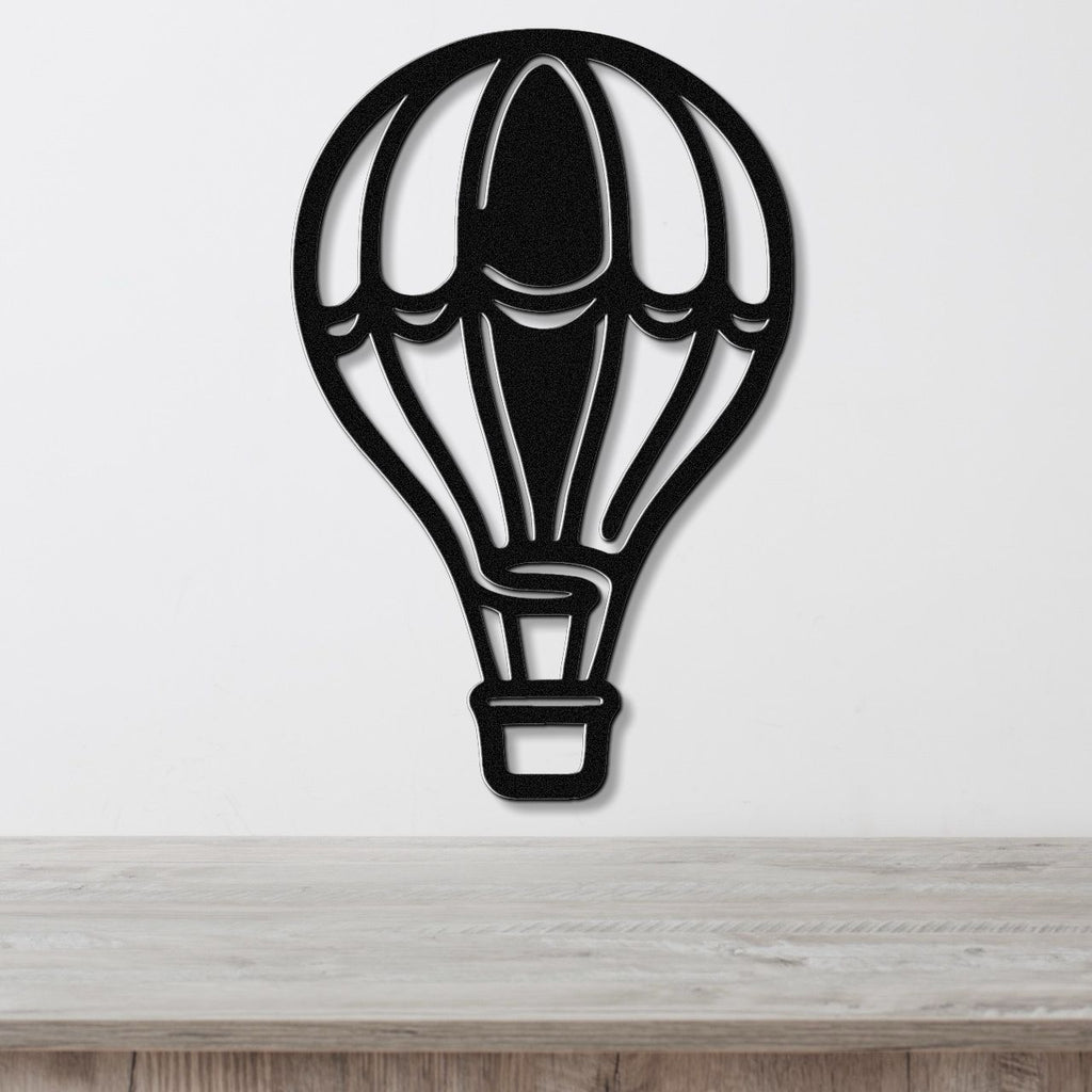 Hot Air Balloon Metal Wall Art