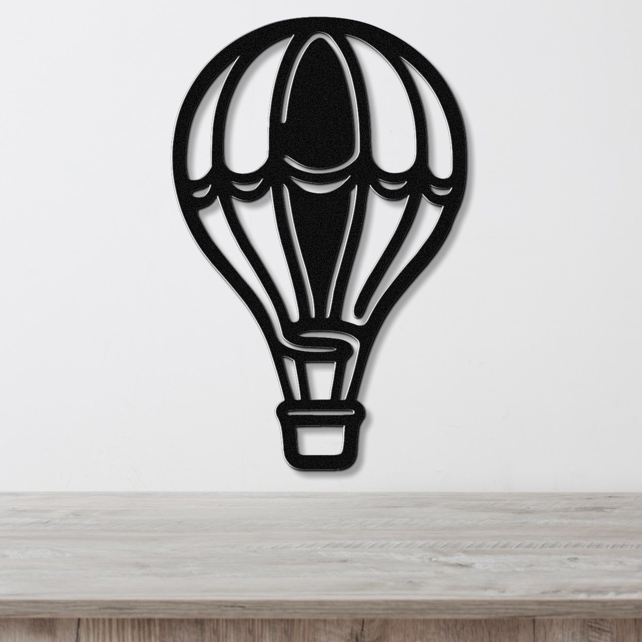 Hot Air Balloon Metal Wall Art
