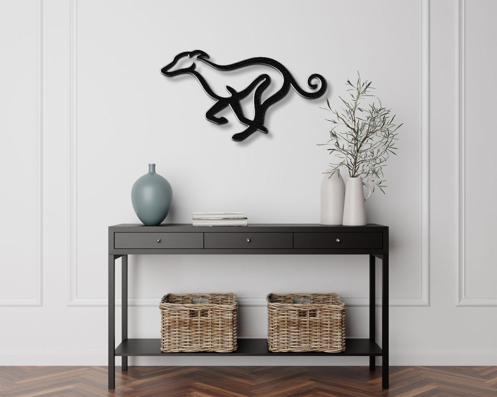 Greyhound Metal Wall Art