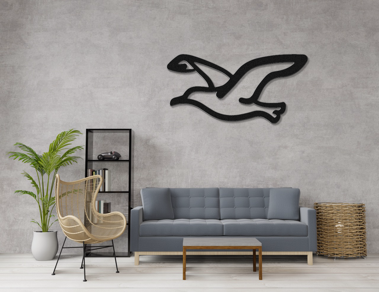 Seagull Metal Wall Art