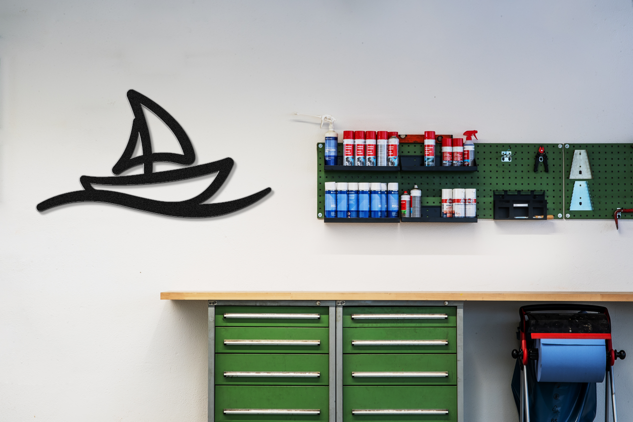 Sailboat Metal Wall Art