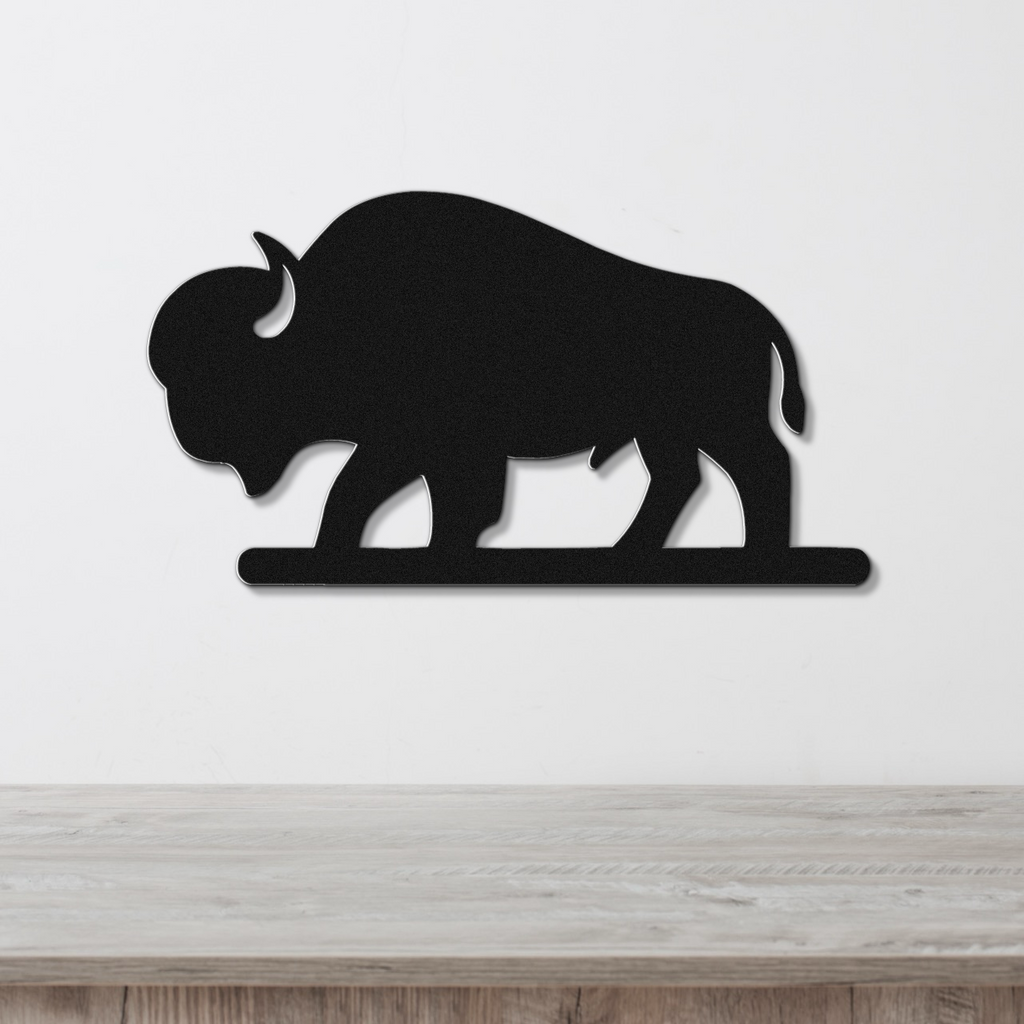 Buffalo Metal Wall Art
