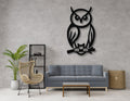 Owl Metal Wall Art