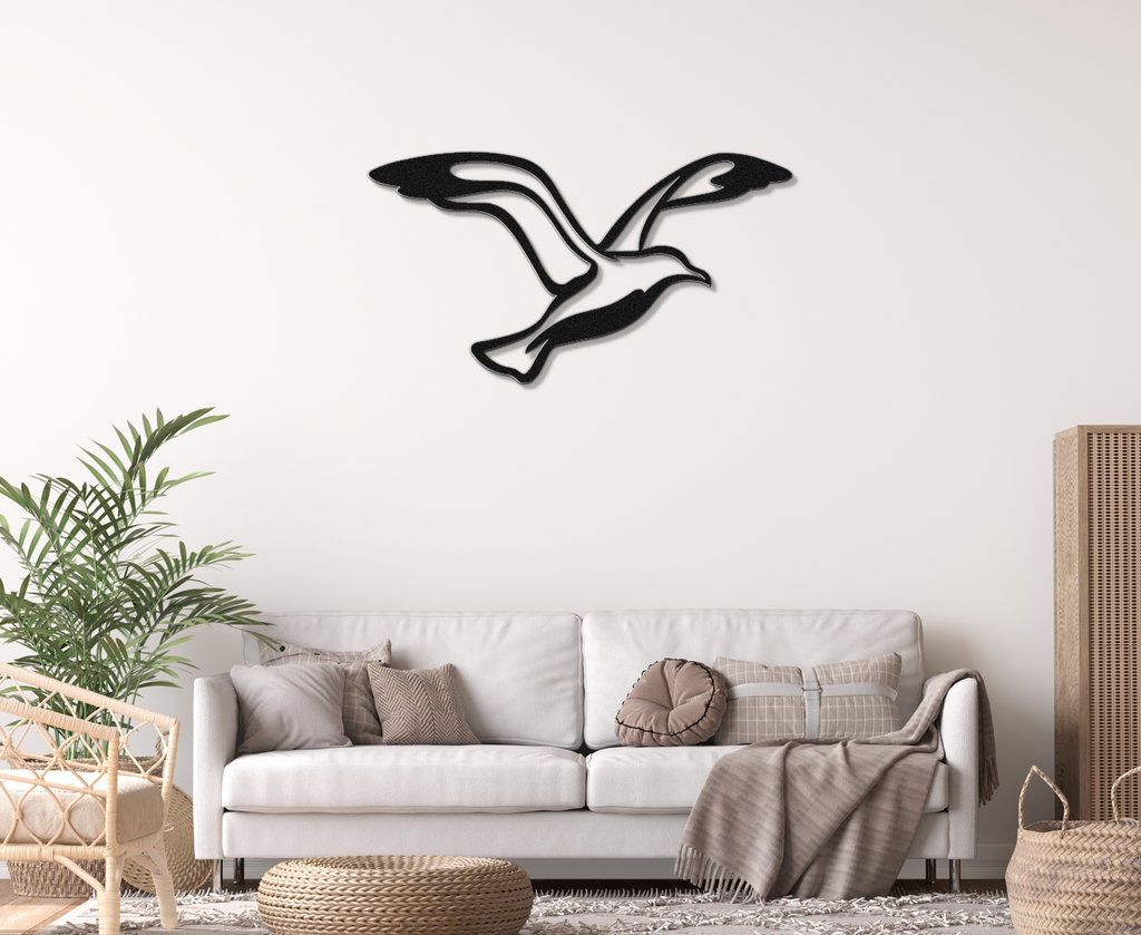 Seagull Metal Wall Art