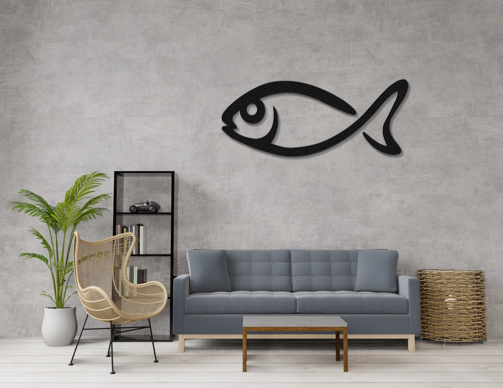 Fish Metal Wall Art