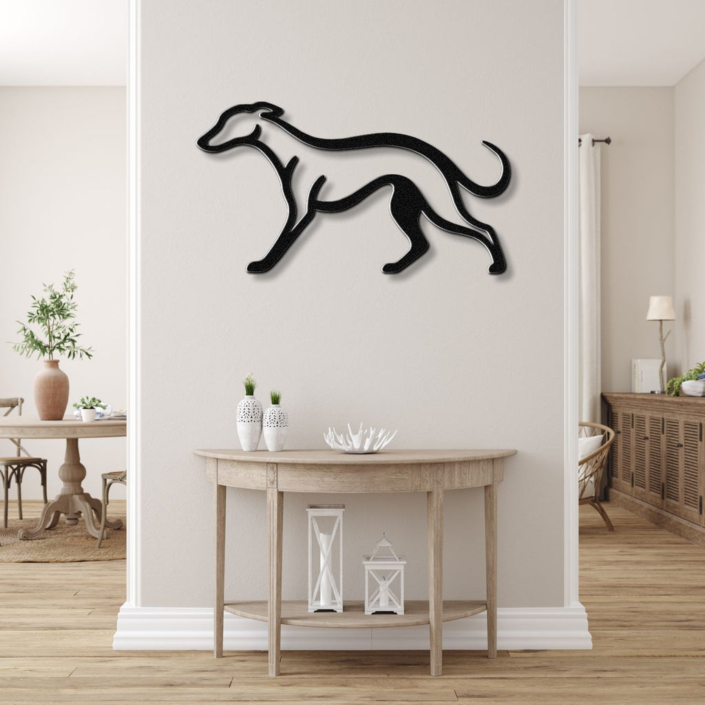 Greyhound Metal Wall Art