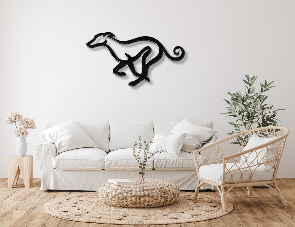 Greyhound Metal Wall Art
