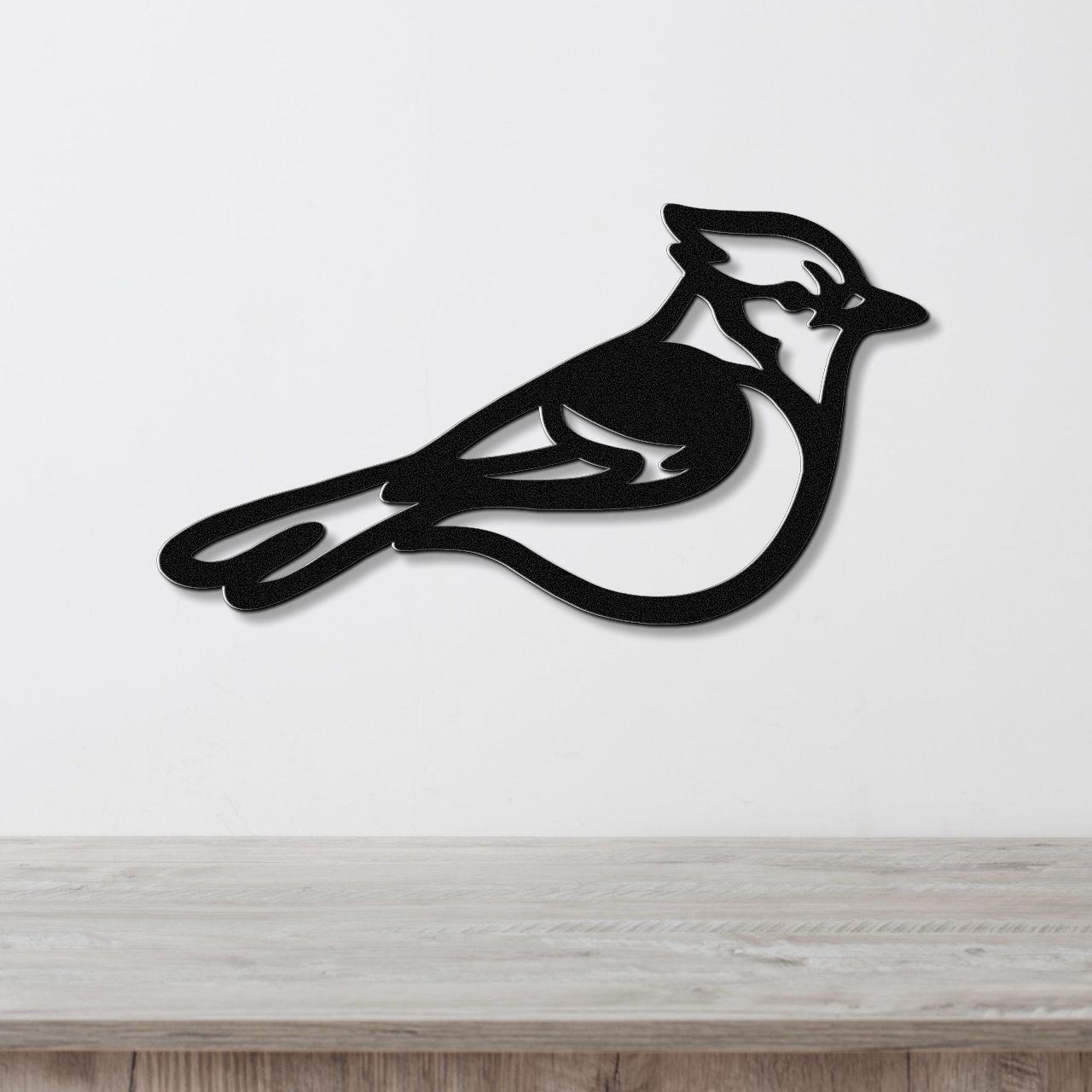 Blue Jay Metal Wall Art