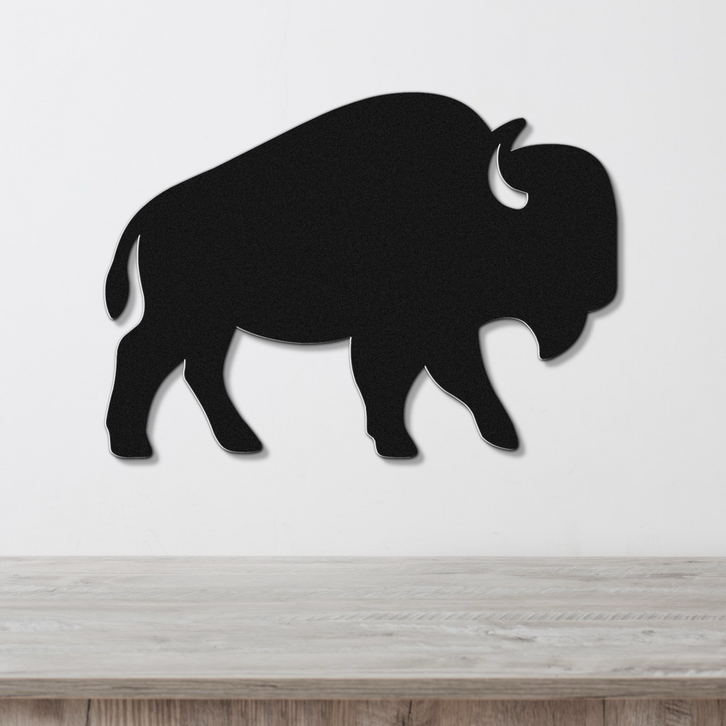 Buffalo Metal Wall Art