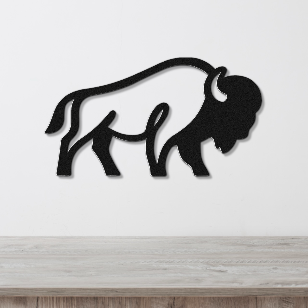 Buffalo Metal Wall Art