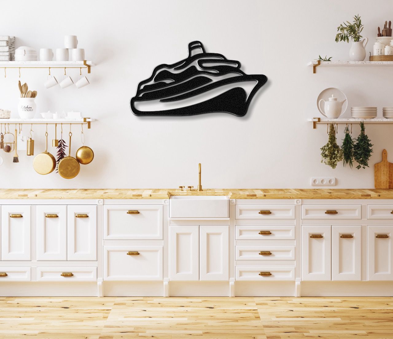 Cruise Ship Metal Wall Art