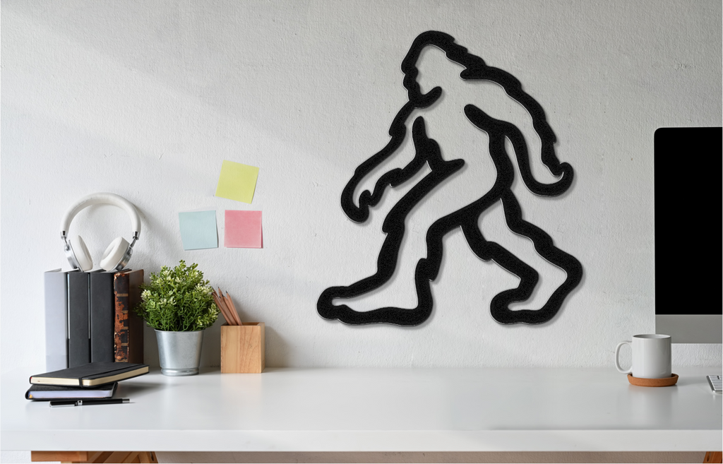 Bigfoot Metal Wall Art