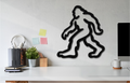 Bigfoot Metal Wall Art