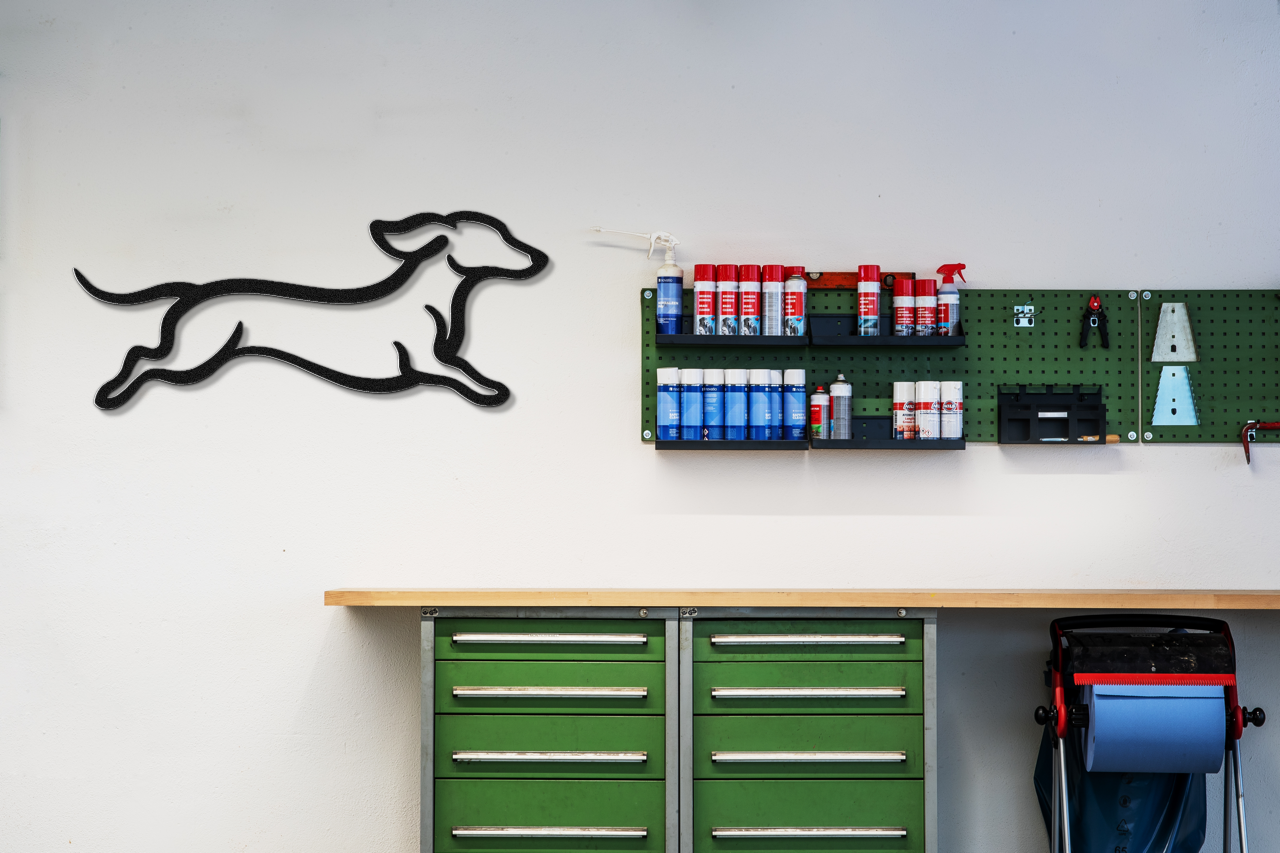 Dachshund Metal Wall Art