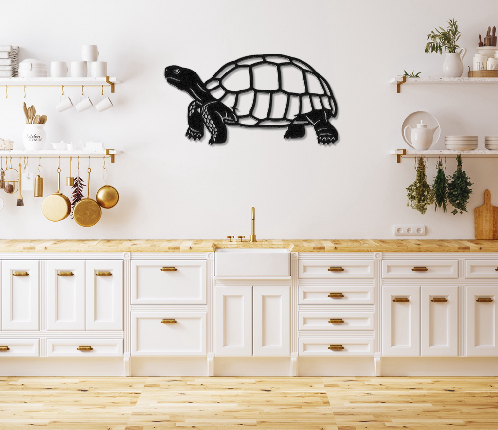 Tortoise Metal Wall Art