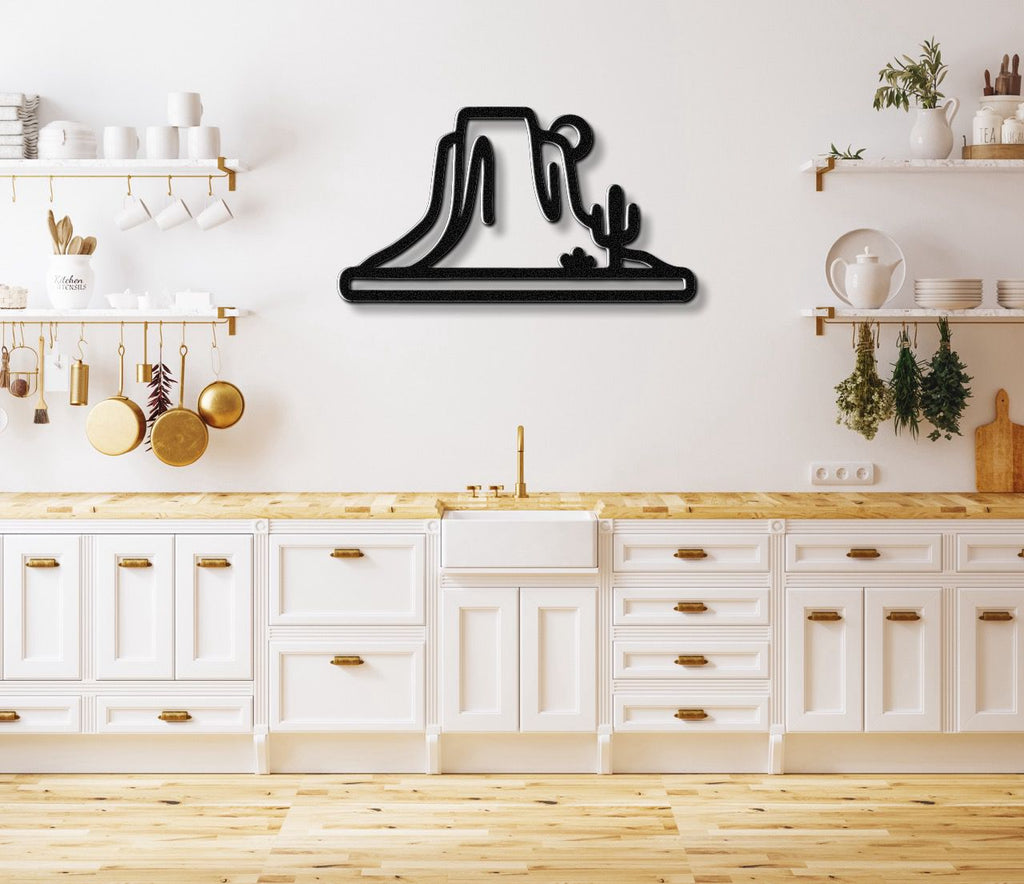 Desert Mesa Metal Wall Art