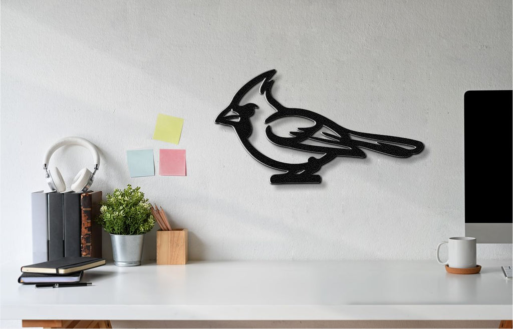 Cardinal Metal Wall Art