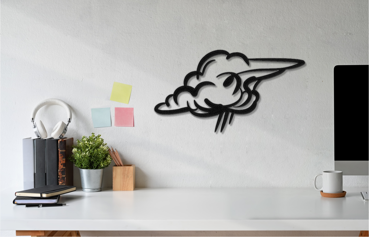 Cloud Metal Wall Art