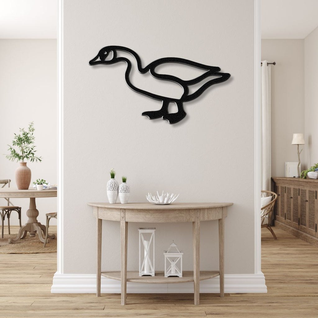 Goose Metal Wall Art