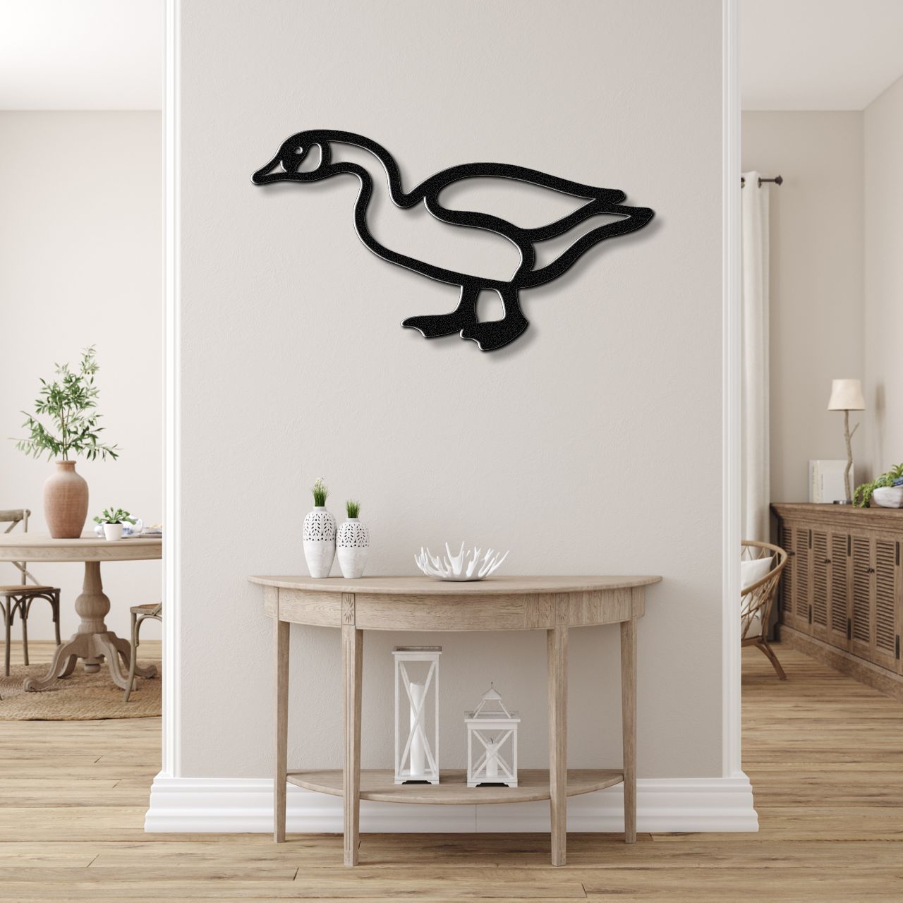 Goose Metal Wall Art