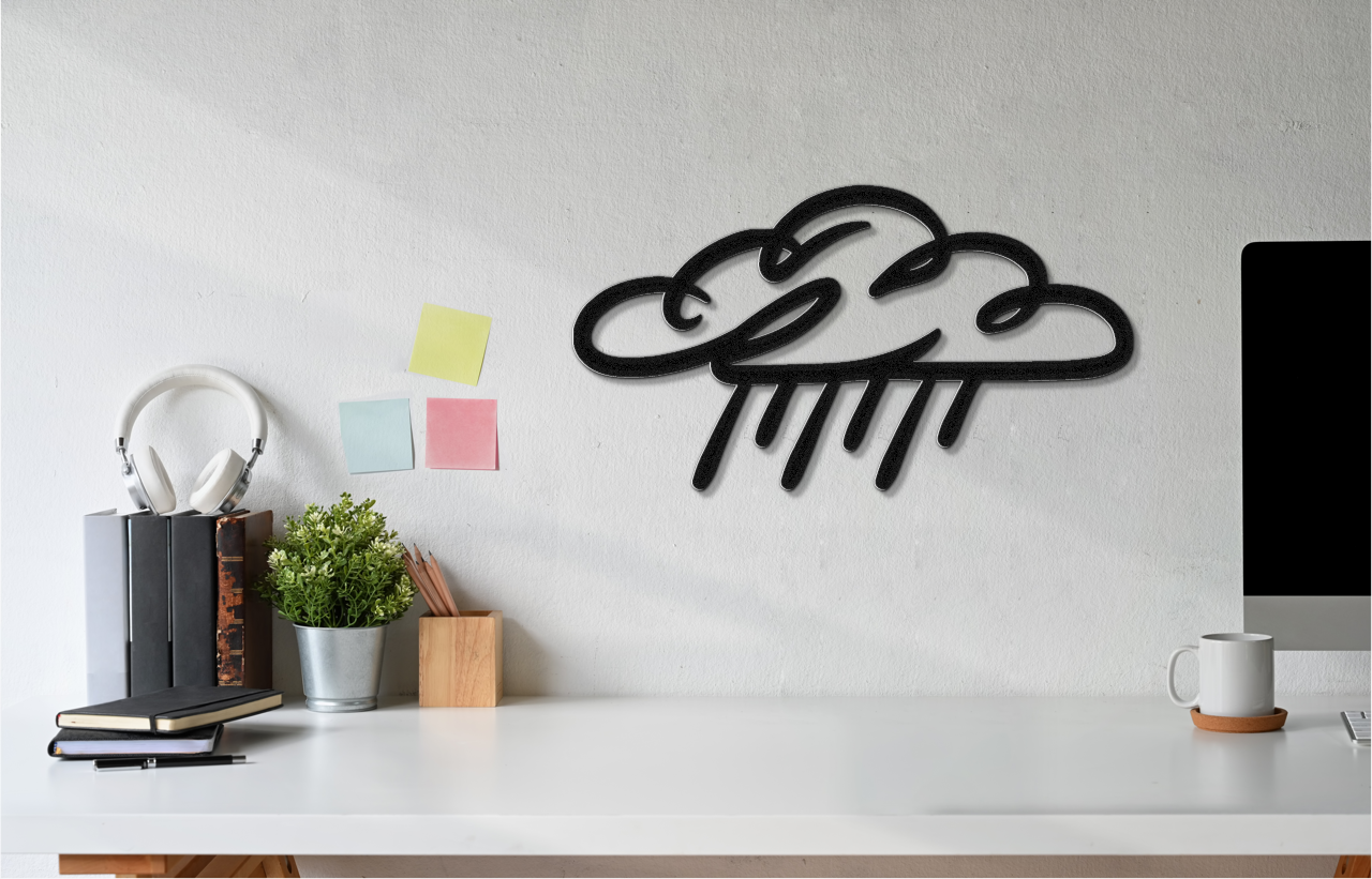 Cloud Metal Wall Art