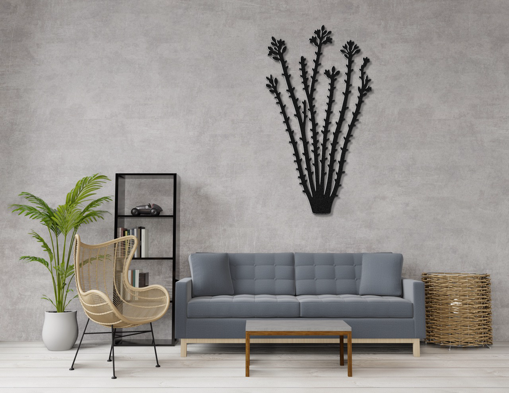 Ocotillo Metal Wall Art
