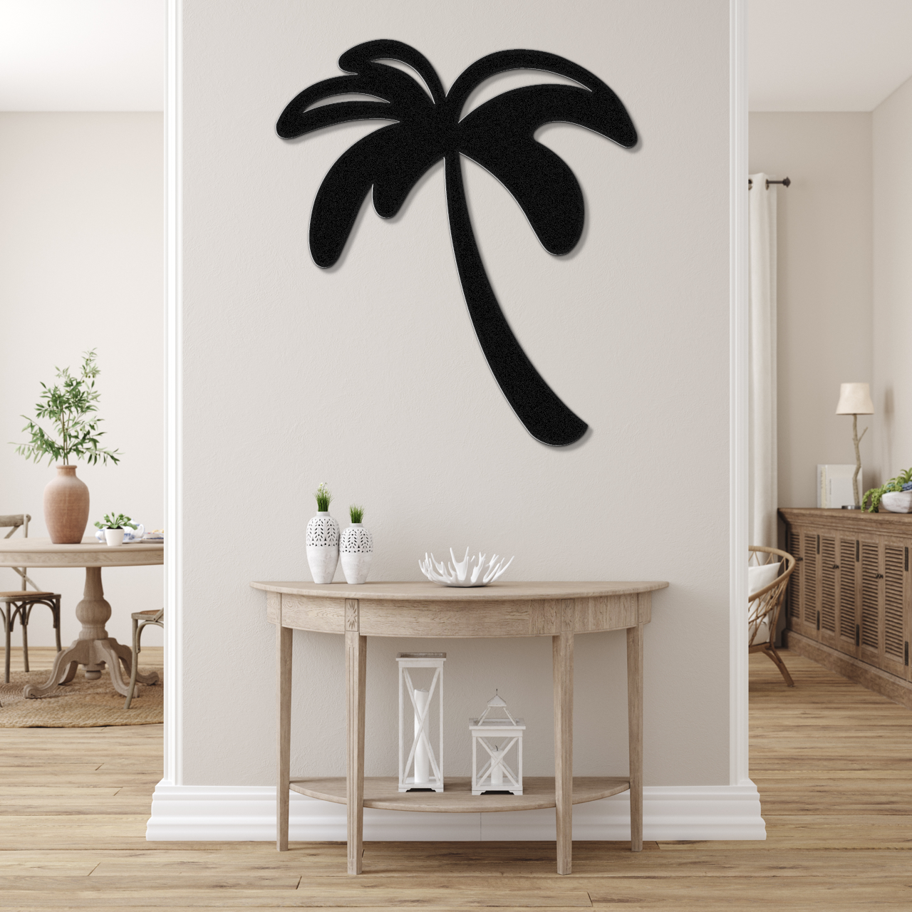 Palm Tree Metal Wall Art