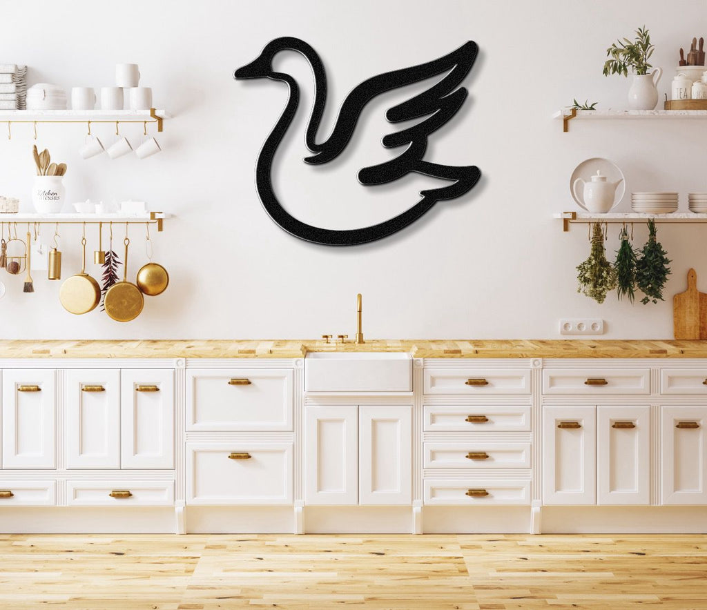 Goose Metal Wall Art