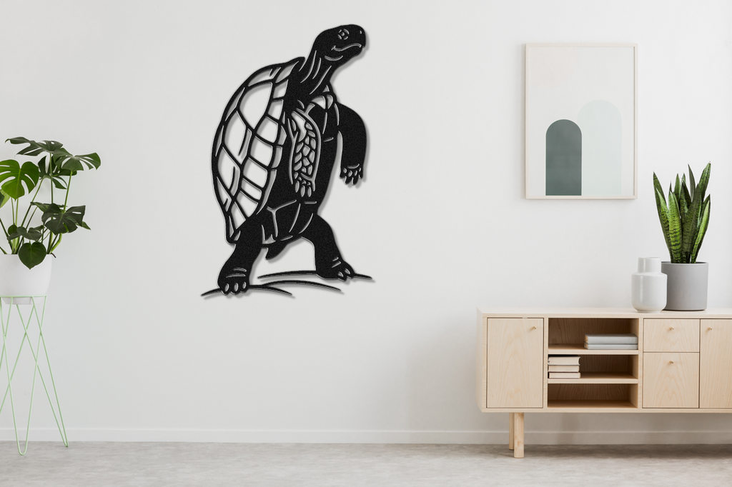 Tortoise Metal Wall Art